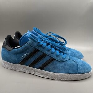 Adidas Gazelle Indoor Blue Black Men's Size 13 2023 Release Casual Shoe Sneaker